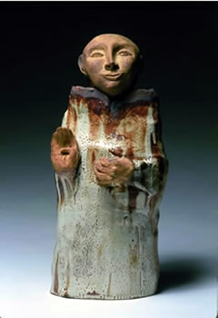 Monk Canopic Jar