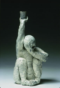 Homeless: Raku fired stoneware