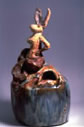 Mer-bunny jar