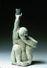 Homeless: Raku fired stoneware