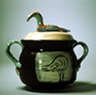 Bird Covered Jar