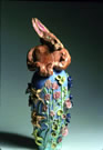 Rabbit in a Flower Garden
