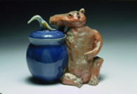 Hippo Cookie Jar